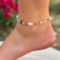 Bracelet de cheville Tulipe
