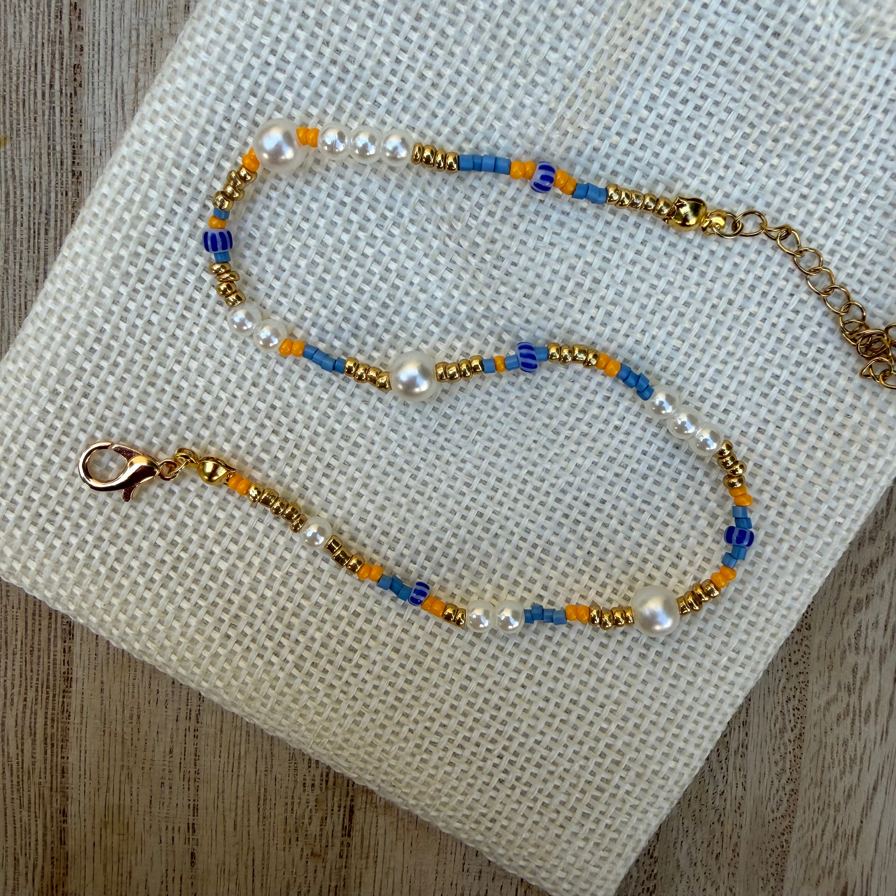Bracelet de cheville Hortensia