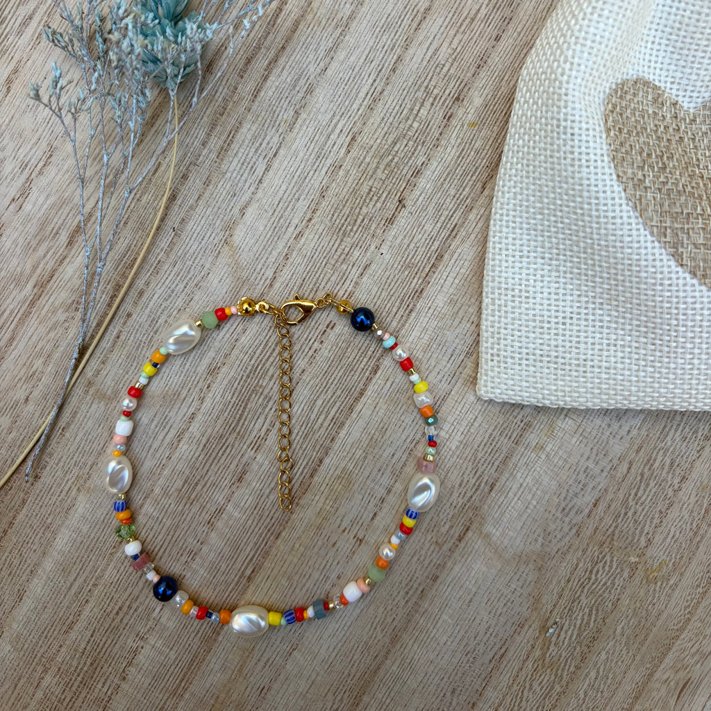 Bracelet de cheville Tulipe
