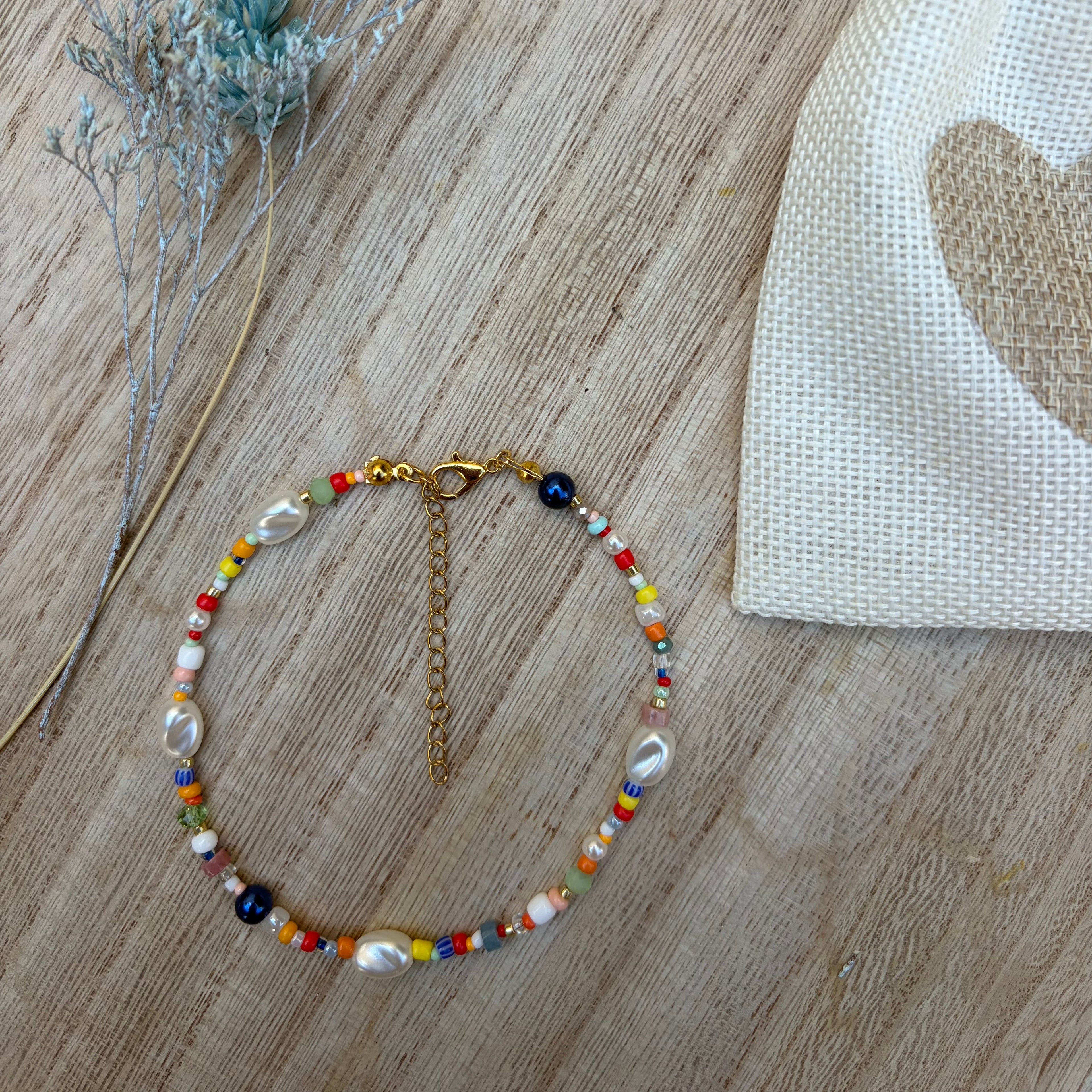 Bracelet de cheville Tulipe