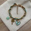 Bracelet Breloque Praiano - Turquoise