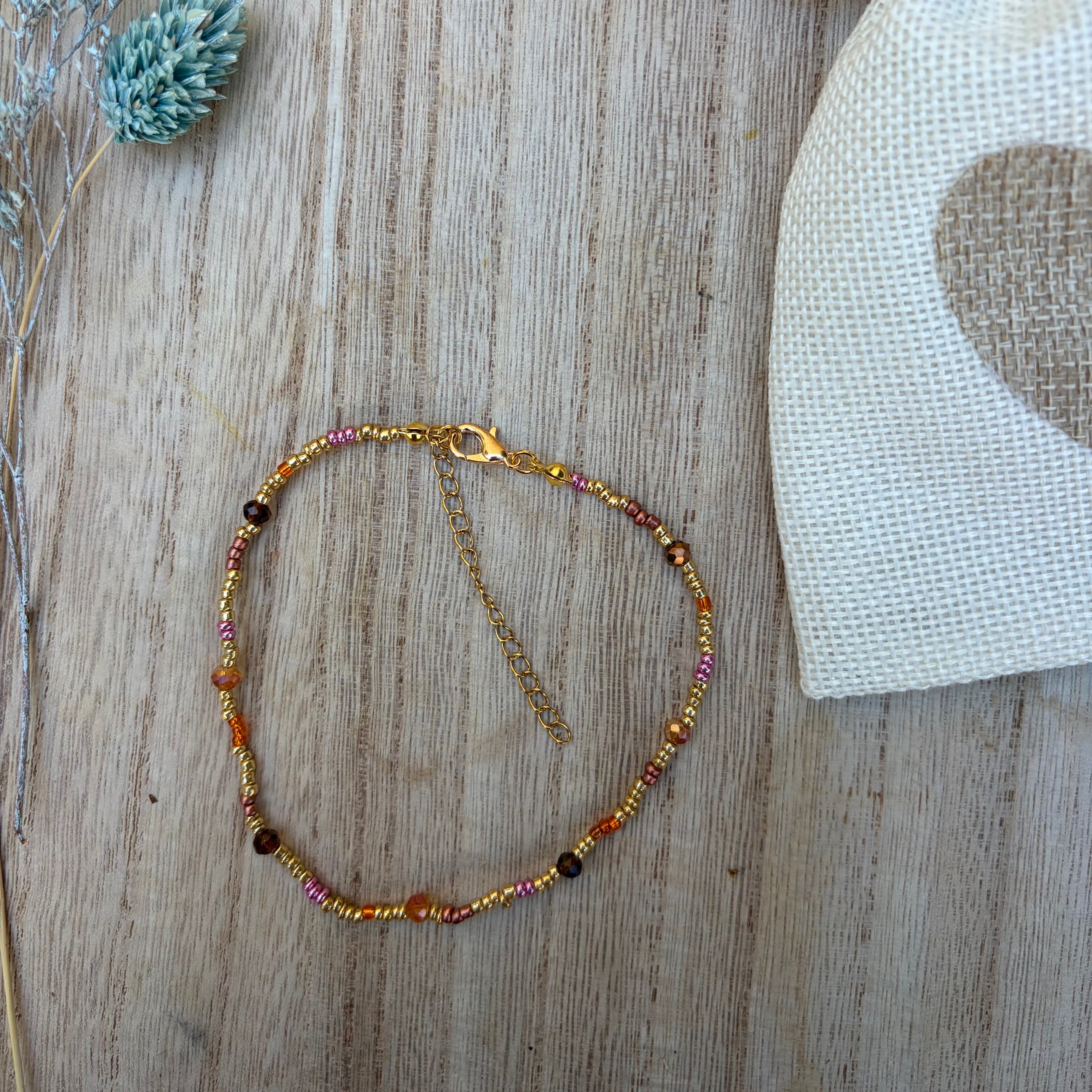 Bracelet de cheville Capucine