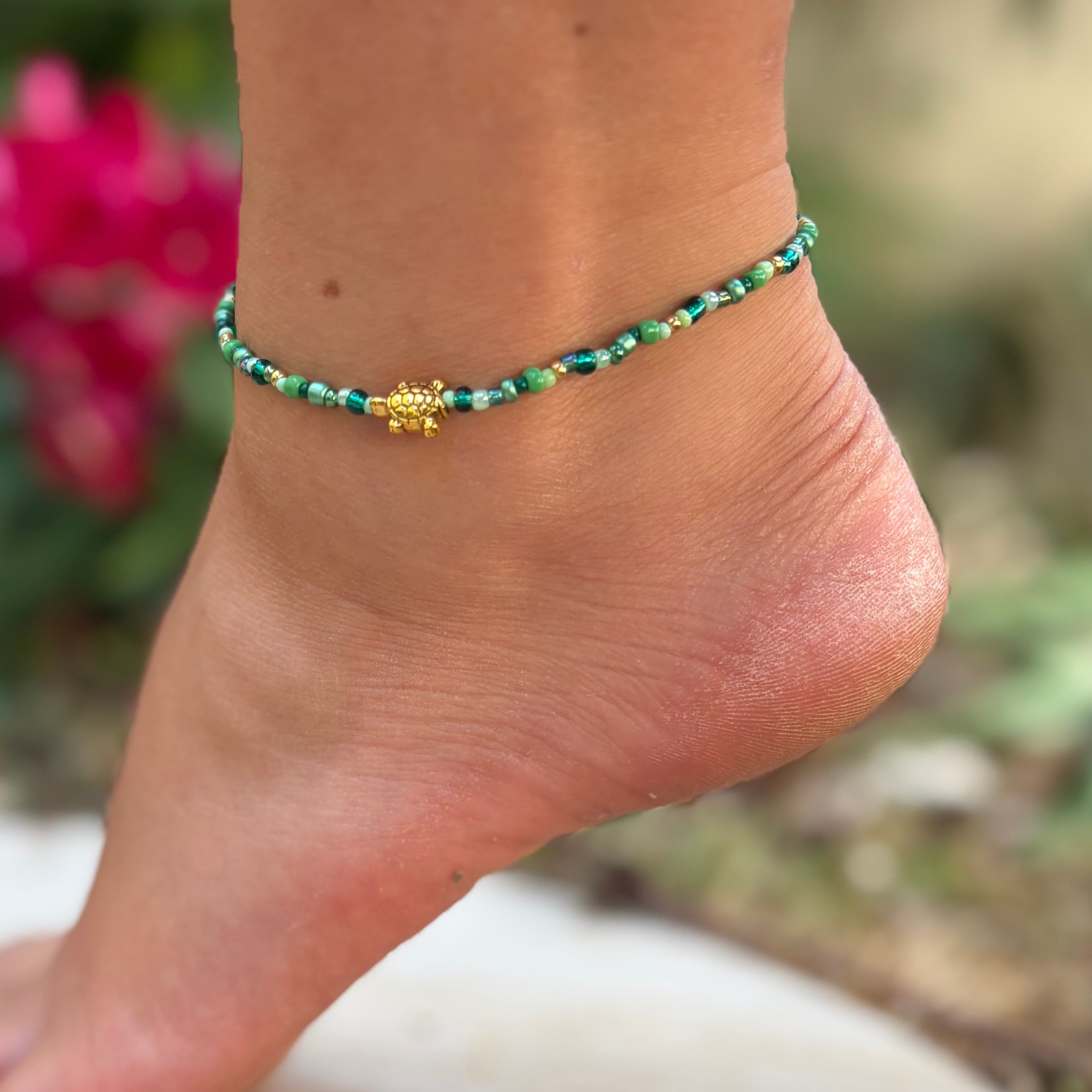 Bracelet de cheville Hibiscus
