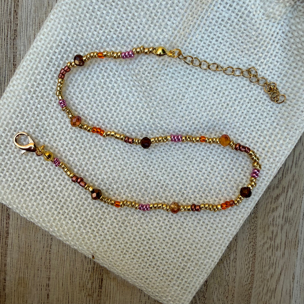 Bracelet de cheville Capucine