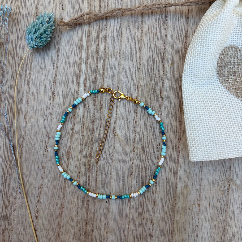 Bracelet de cheville Orchidée