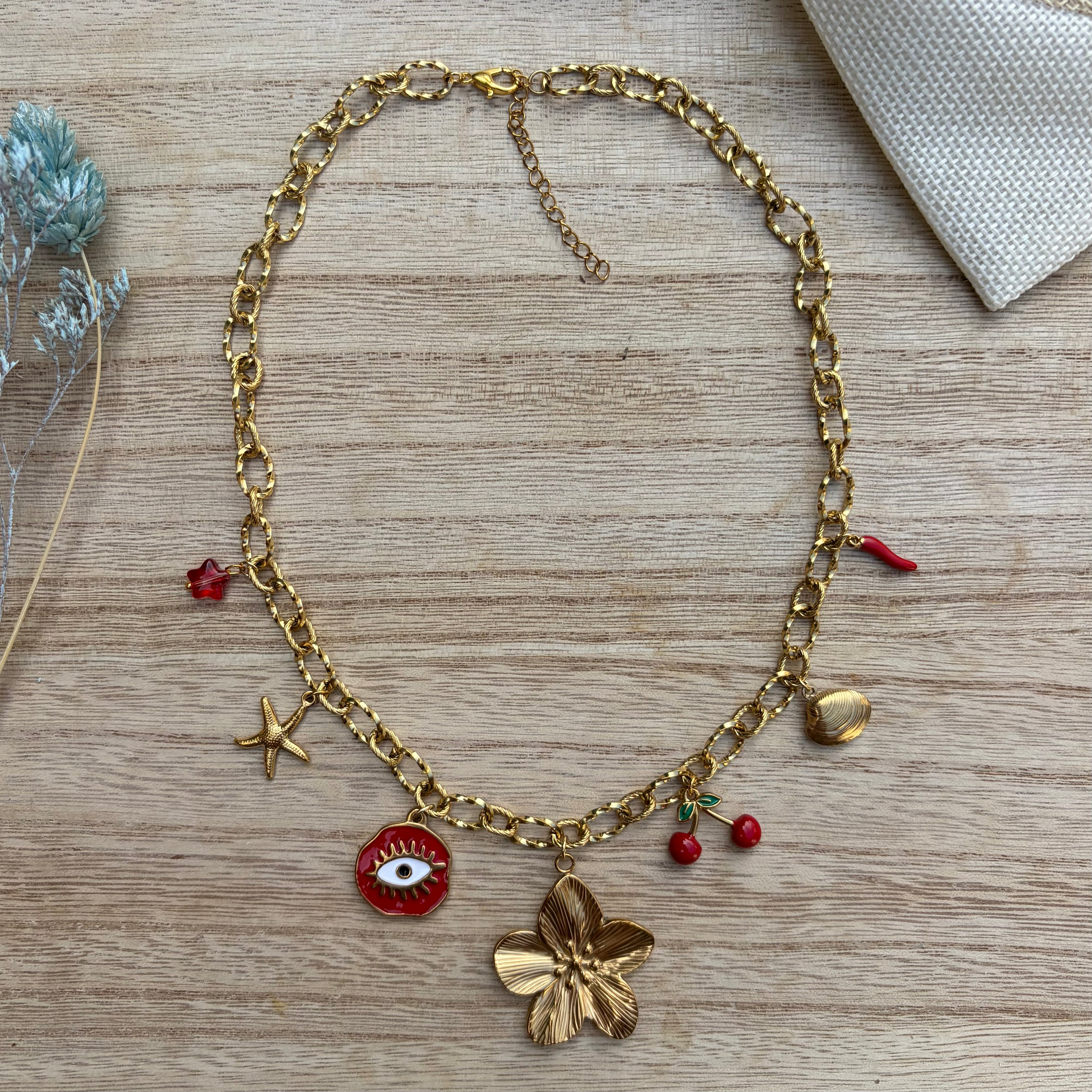Collier Breloque Turquie