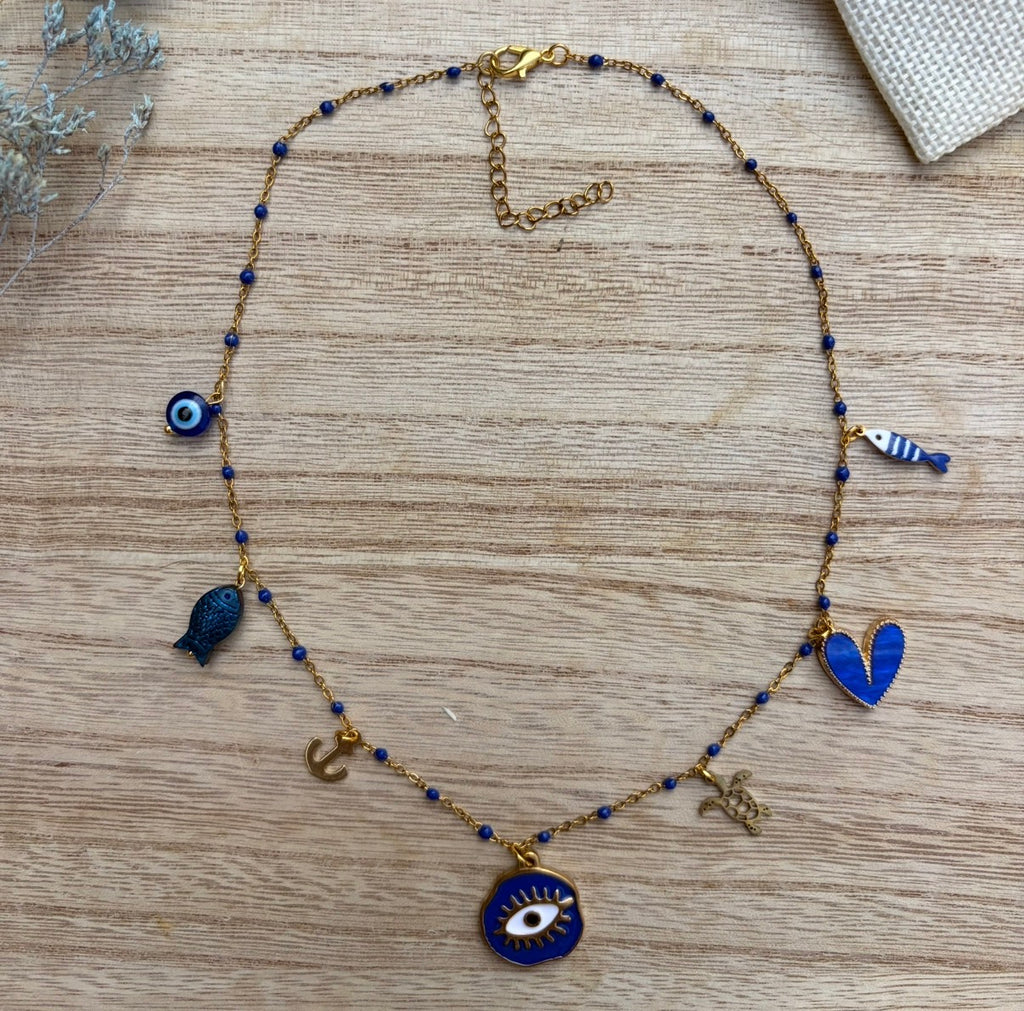 Collier Breloque Grèce