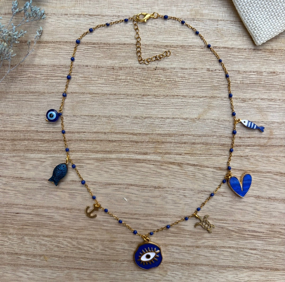 Collier Breloque Grèce