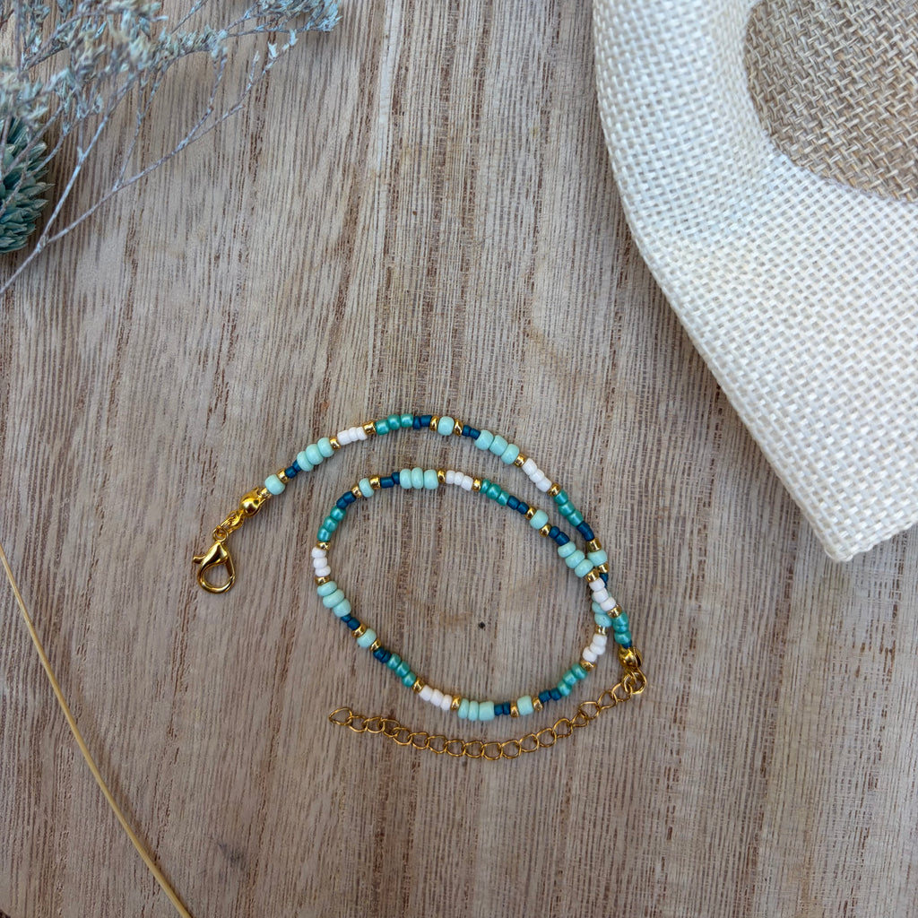 Bracelet de cheville Orchidée