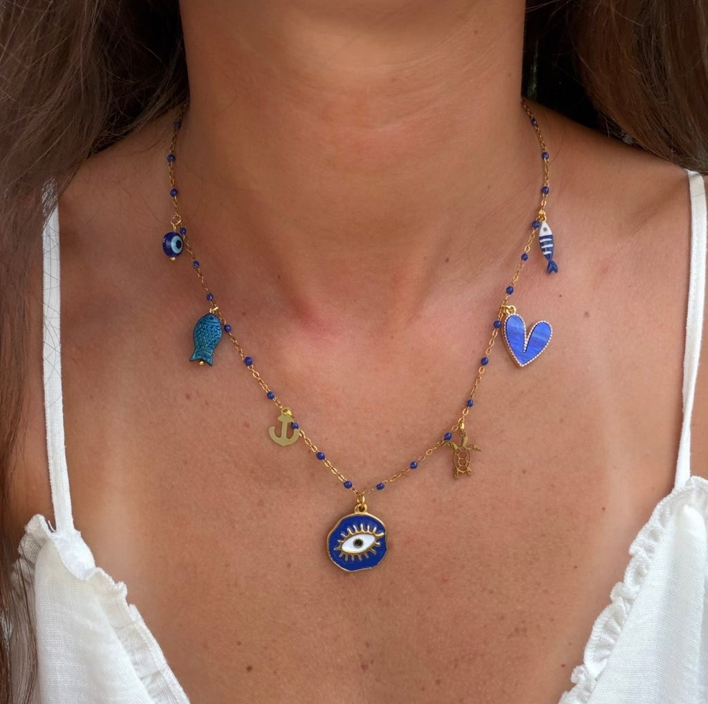 Collier Breloque Grèce