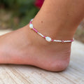 Bracelet de cheville Pivoine