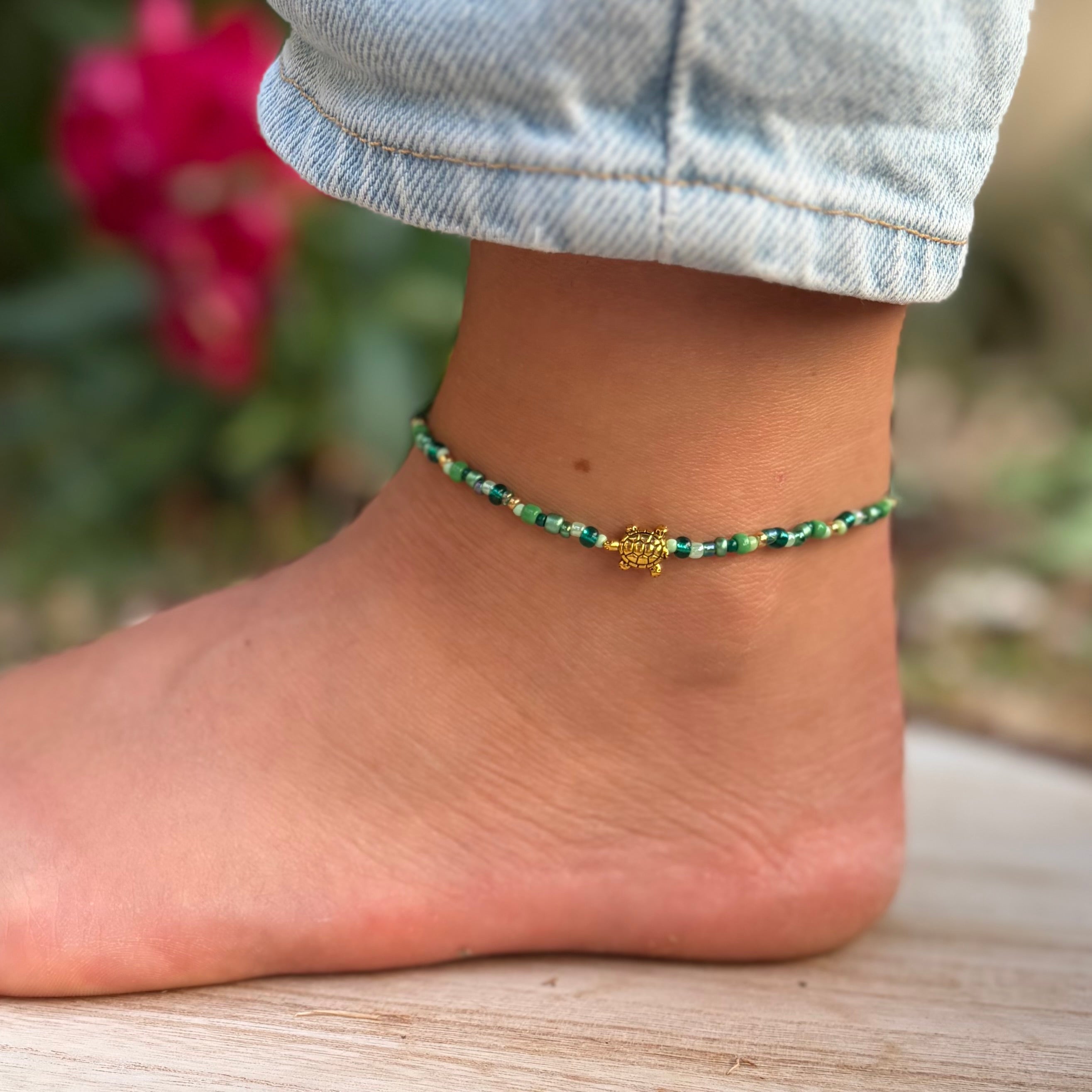 Bracelet de cheville Hibiscus