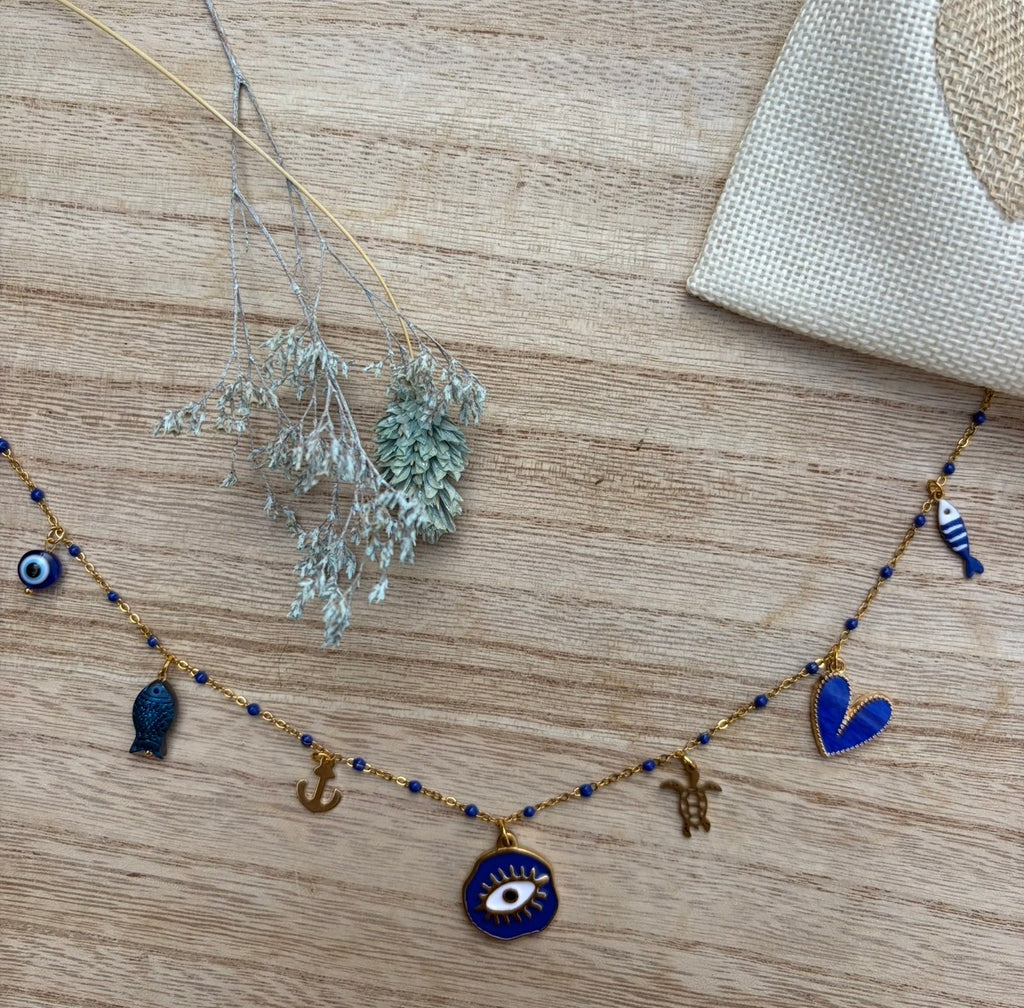 Collier Breloque Grèce