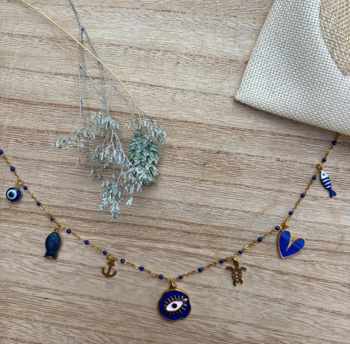 Collier Breloque Grèce