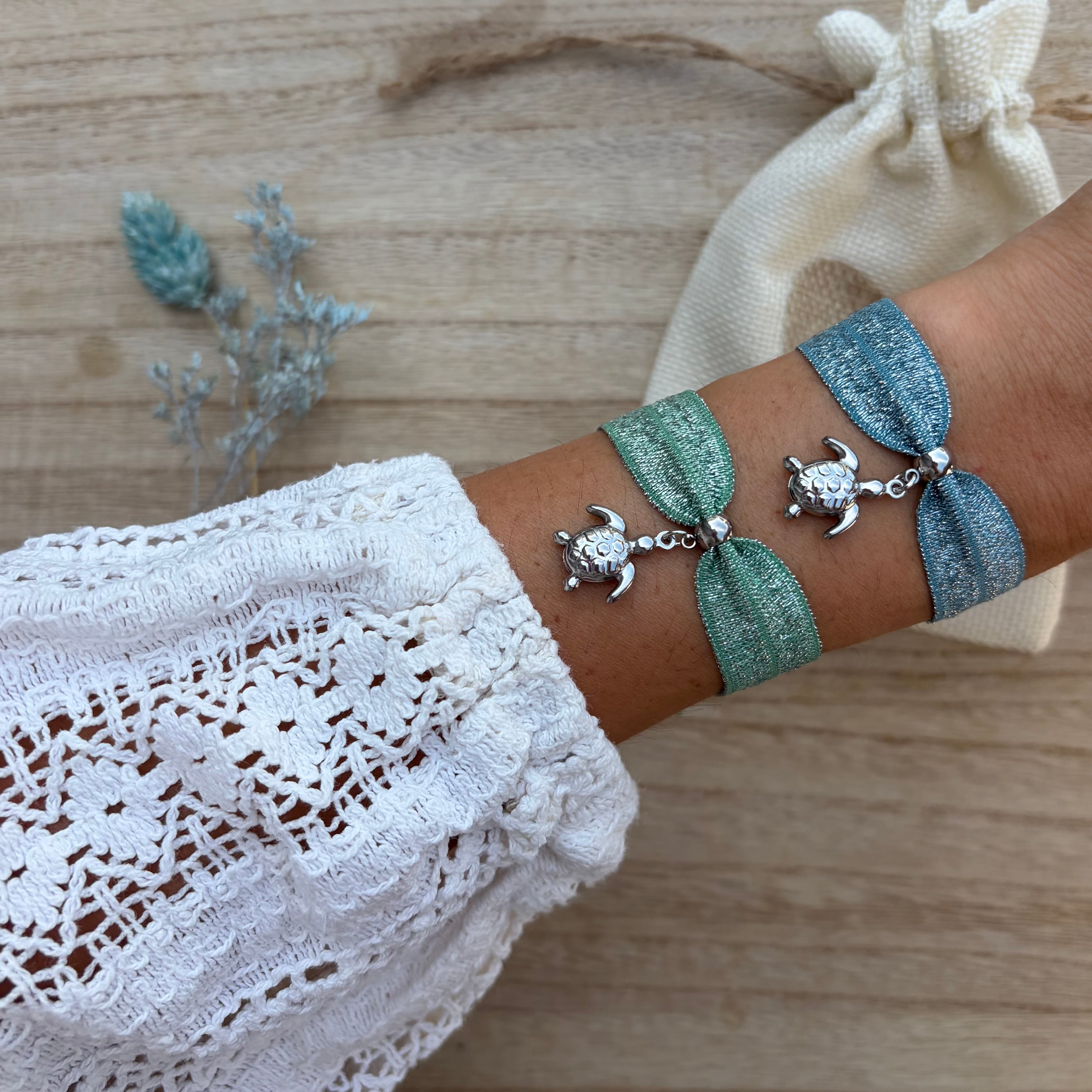 Bracelet Tortuga - Vert