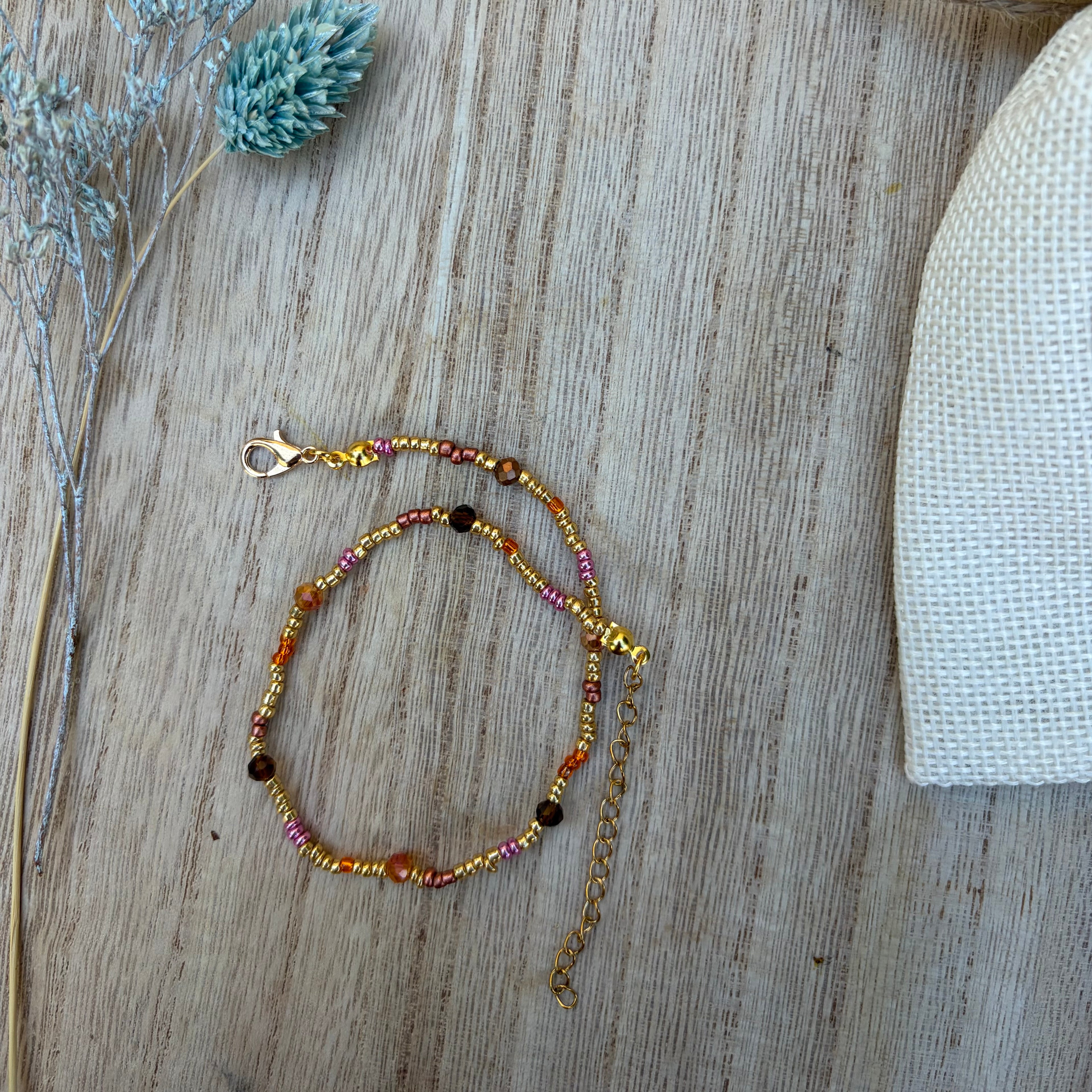 Bracelet de cheville Capucine