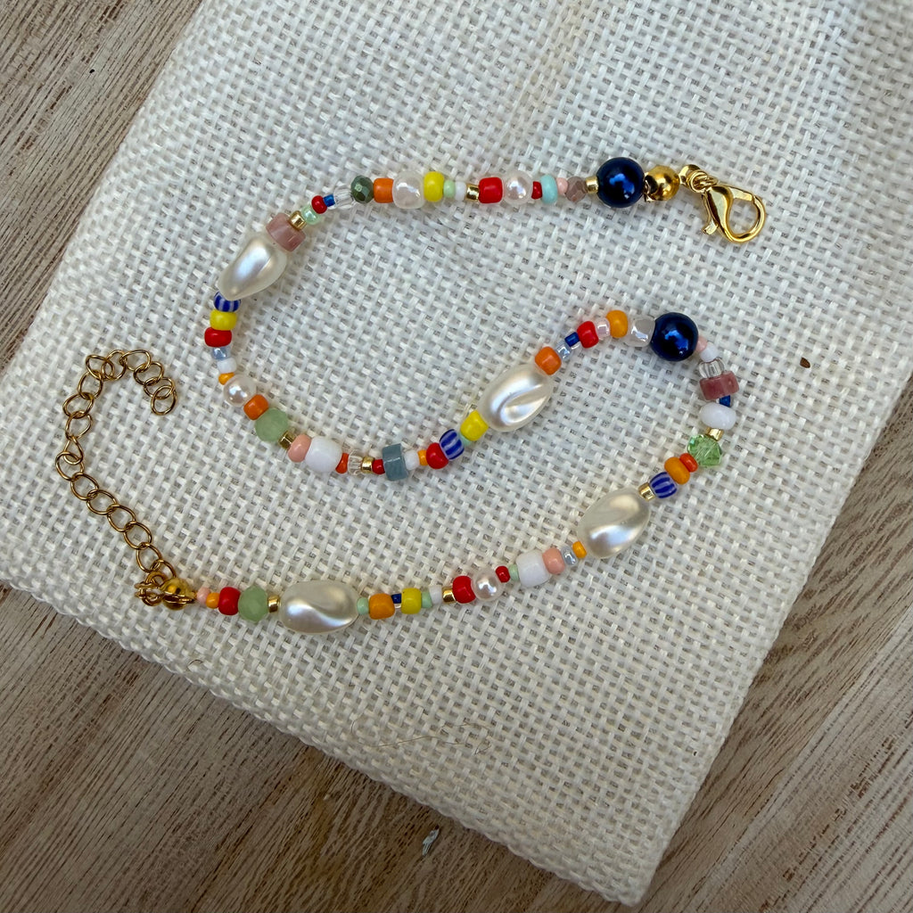 Bracelet de cheville Tulipe