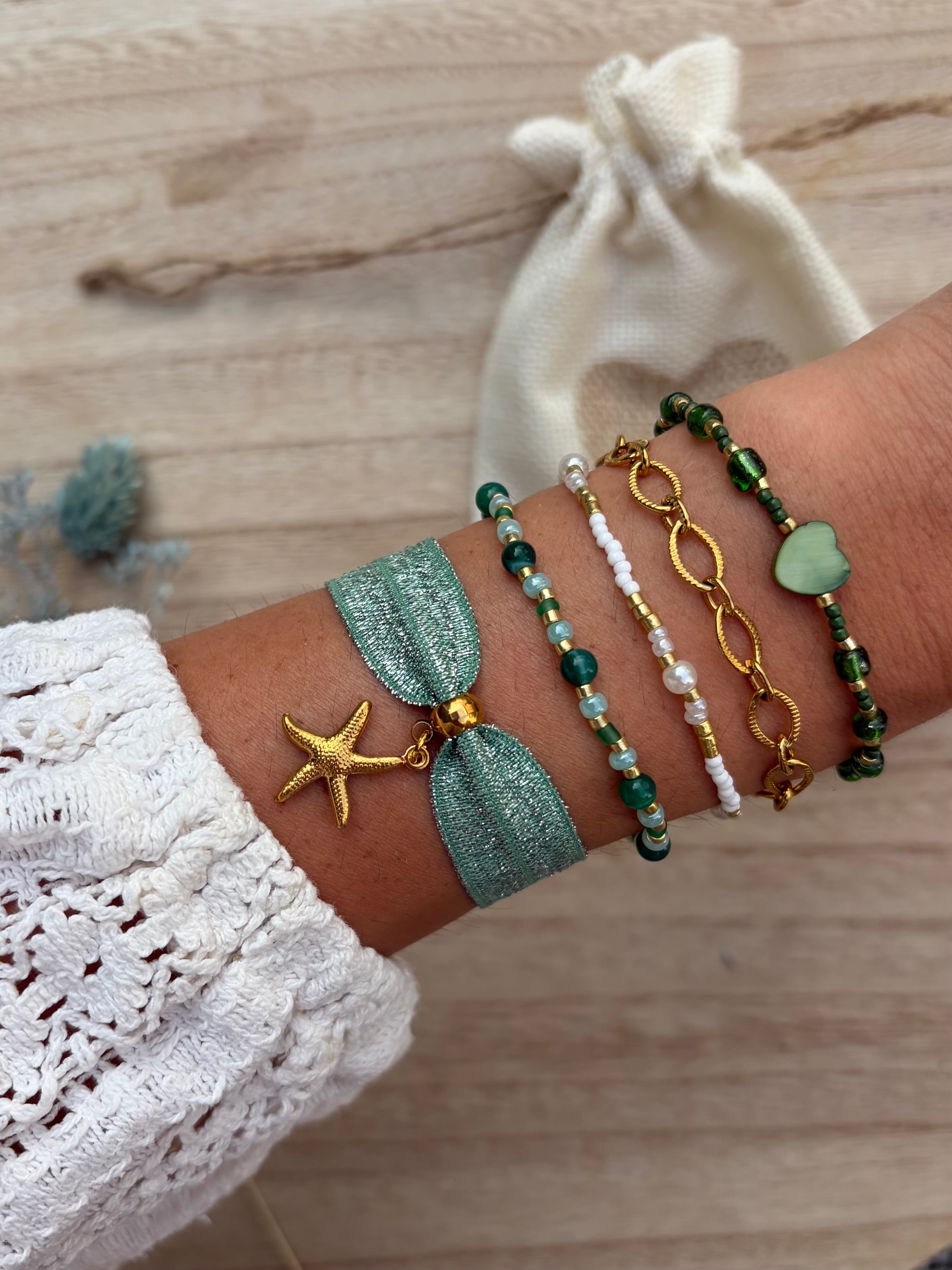 Bracelet Stella - Vert