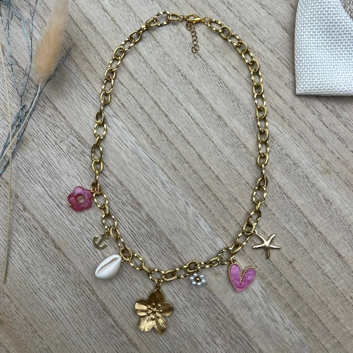 Collier Breloque Italie