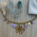 Collier Breloque Suède