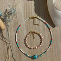 Collier Phuket Bleu