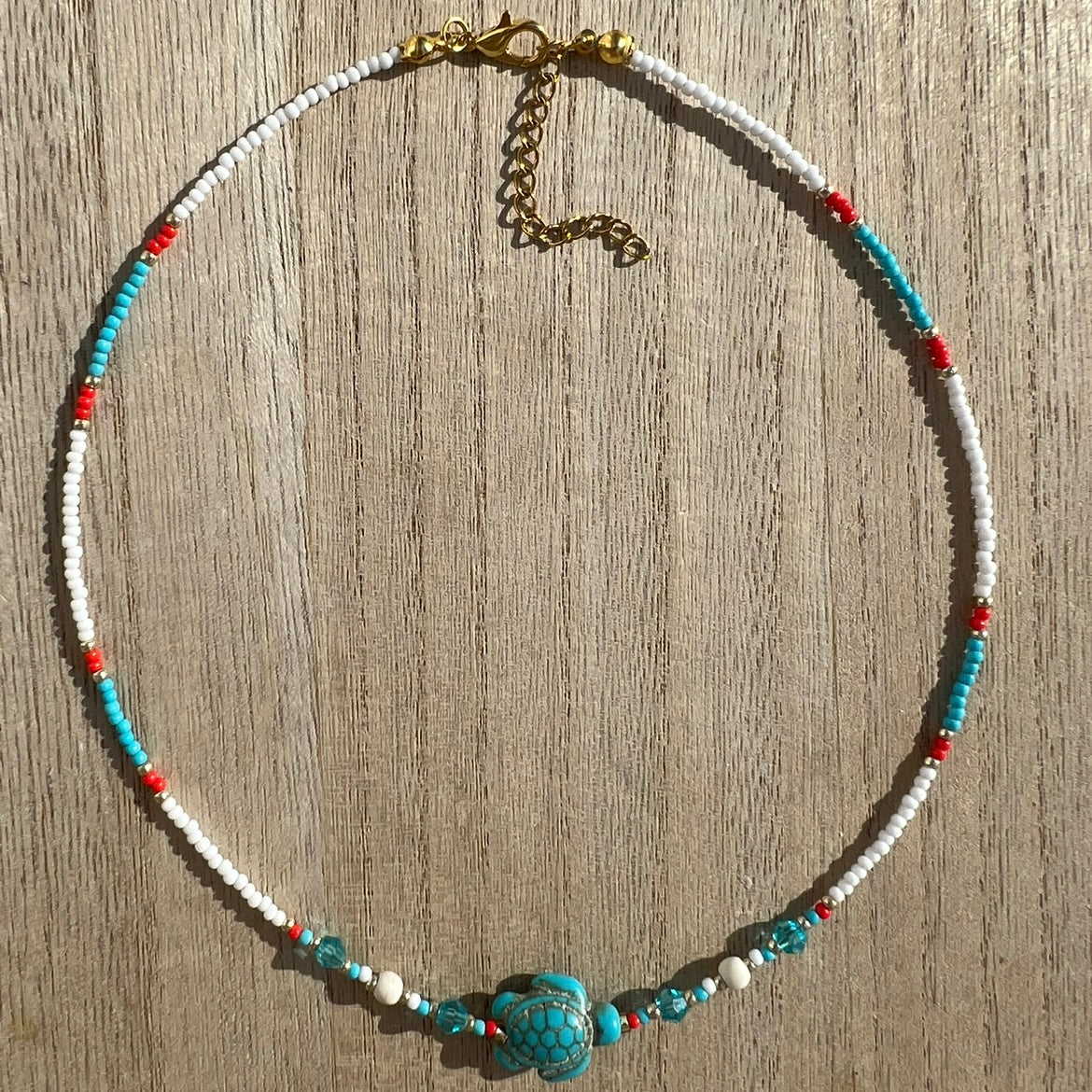 Collier Phuket Bleu