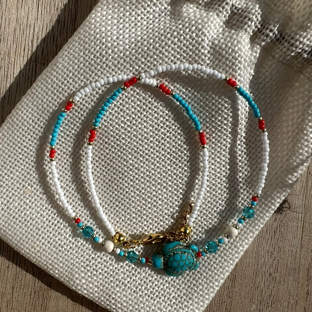 Collier Phuket Bleu