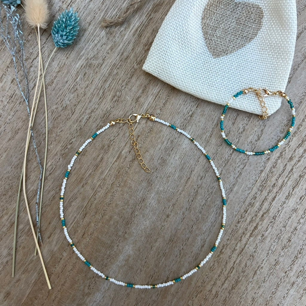 Collier Londres Turquoise