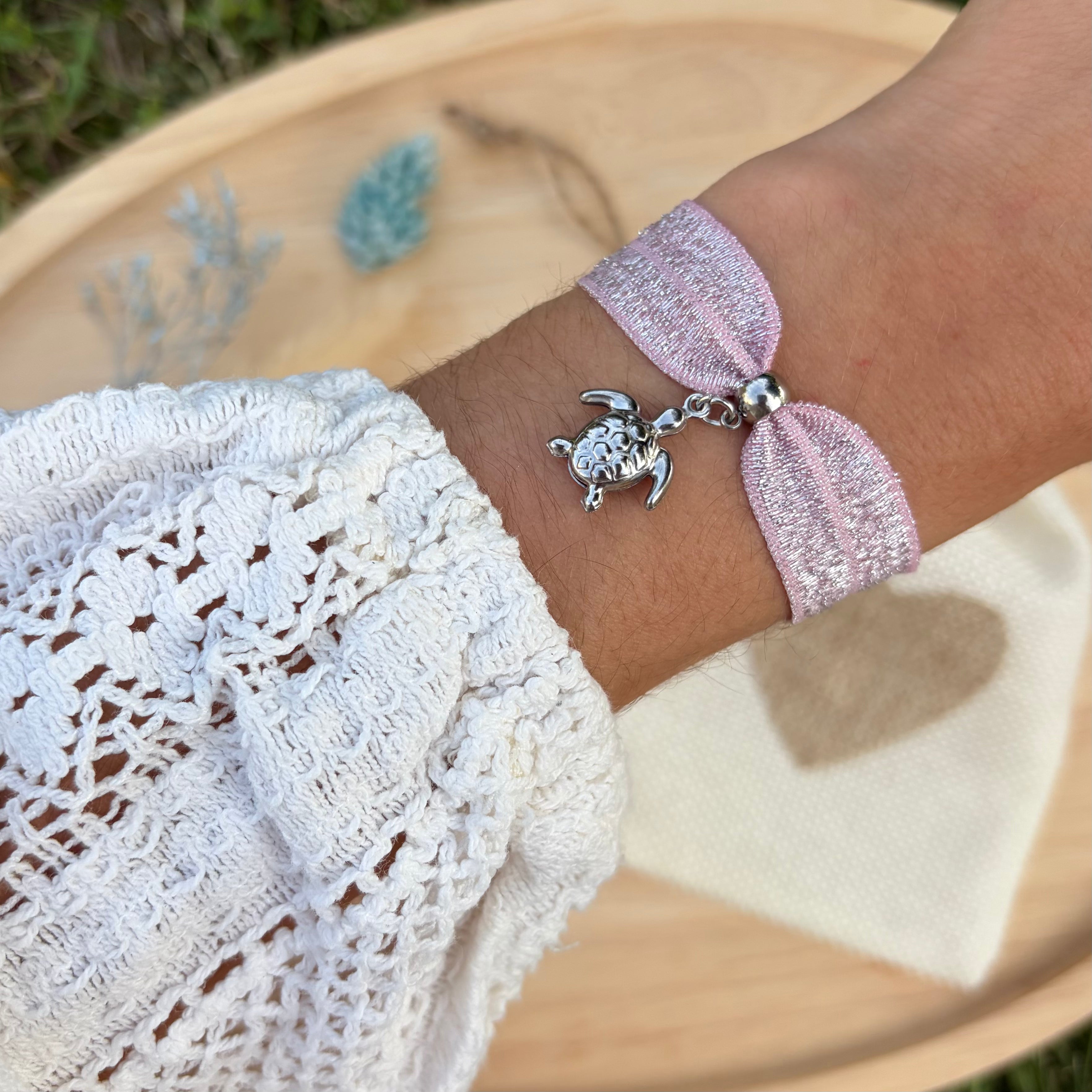 Bracelet Tortuga - Rose
