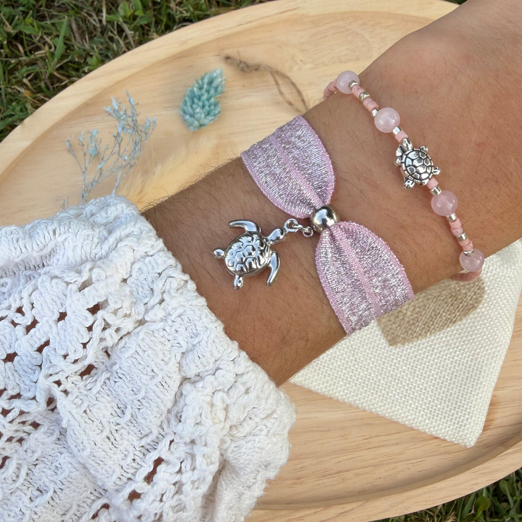 Bracelet Tortuga - Rose