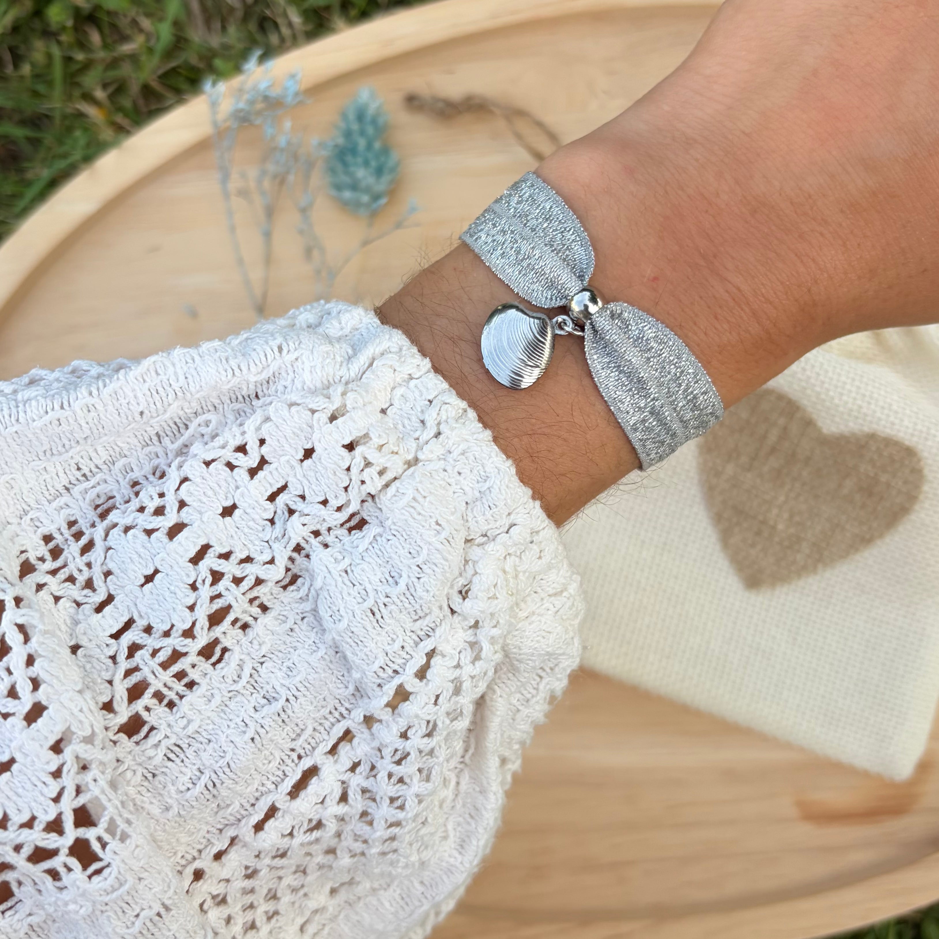 Bracelet Ecume - Gris