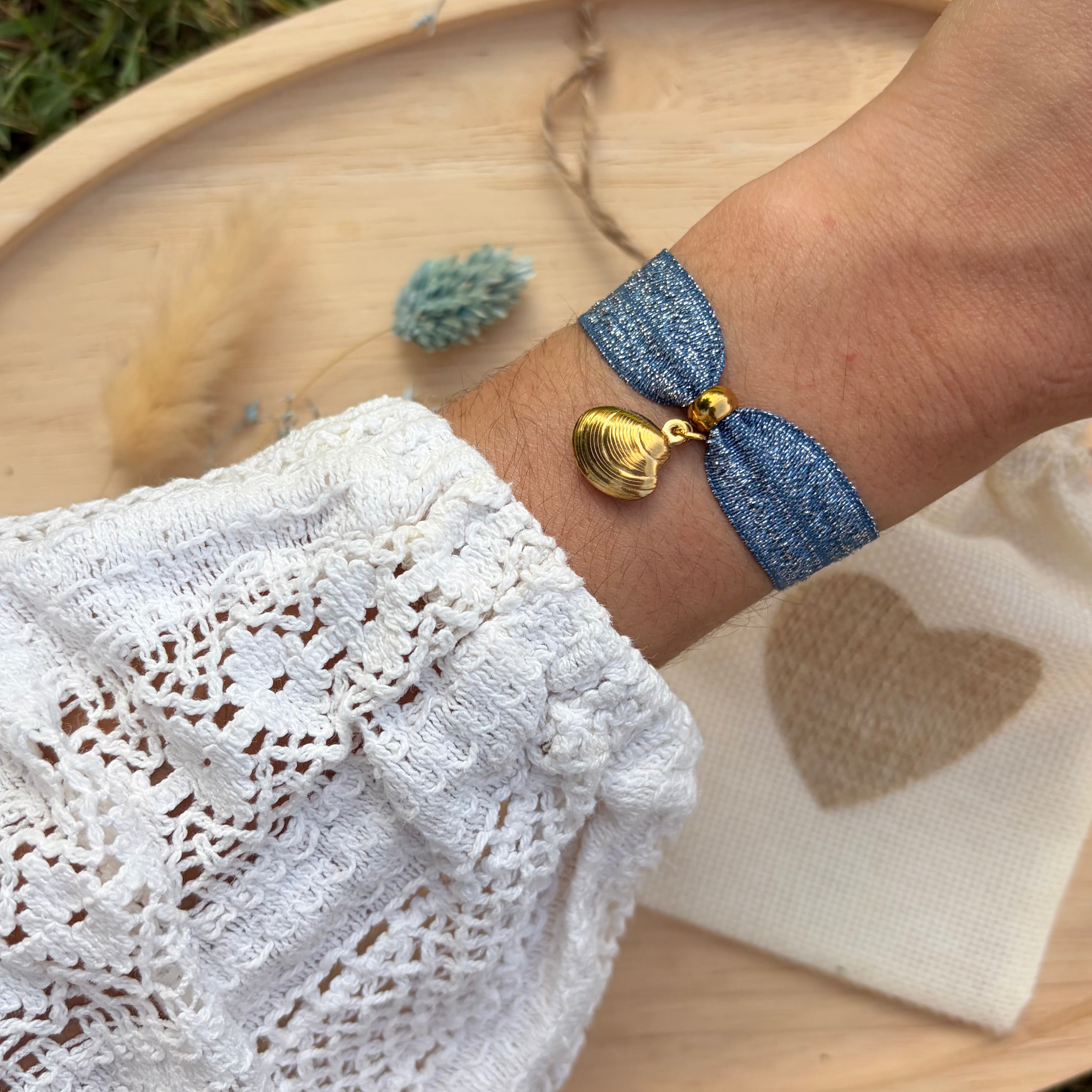 Bracelet Ecume - Bleu