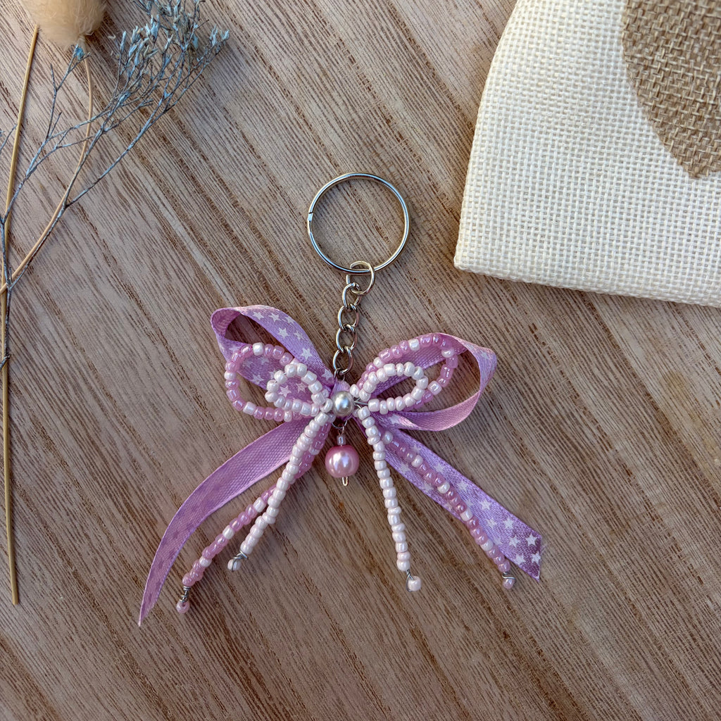 Porte-clé Maelie - Rose