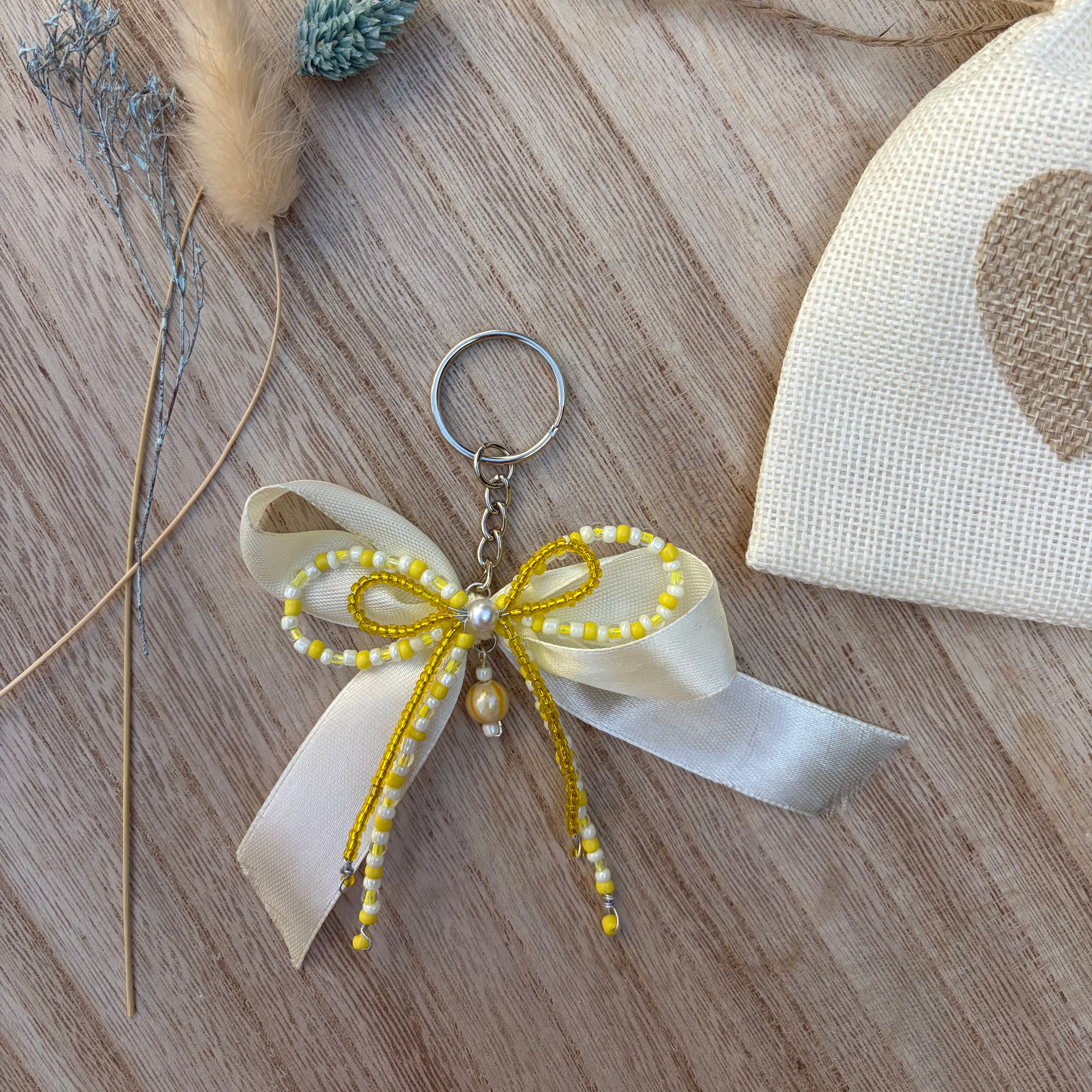 Porte-clé Maelie - Jaune