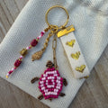 Porte-clé Léonie - Rose