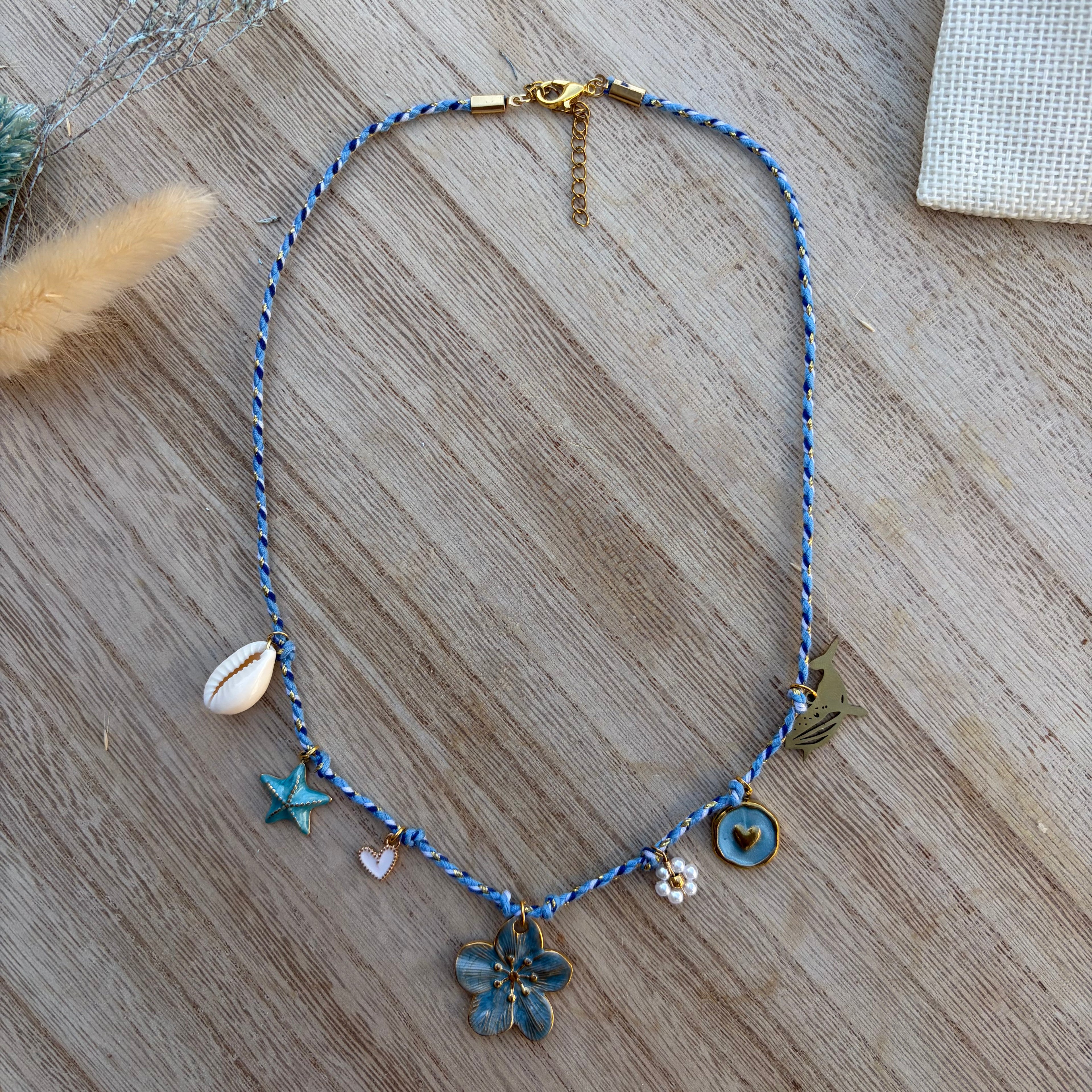 Collier Breloque Seychelles